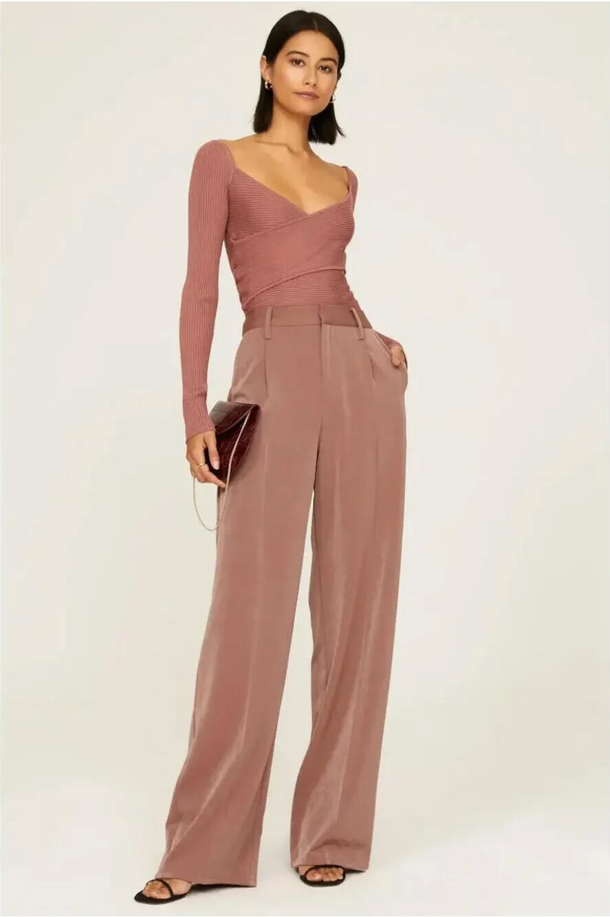 Joe's Jeans The Flaunt Trousers Mauve 0
